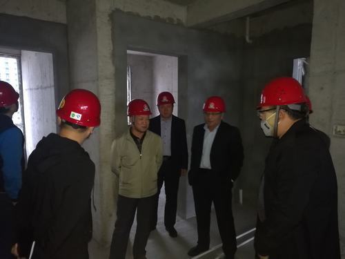 陜煤集團(tuán)、建設(shè)集團(tuán)領(lǐng)導(dǎo)蒞臨渭南分公司檢查指導(dǎo)工作