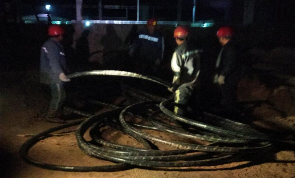 機(jī)電安裝公司承建的曹家灘礦動照網(wǎng)節(jié)點工程圓滿完成