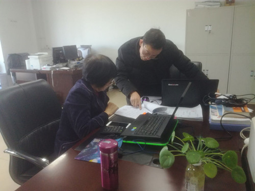 機(jī)電安裝公司小保當(dāng)項(xiàng)目部認(rèn)真做好年終結(jié)算工作