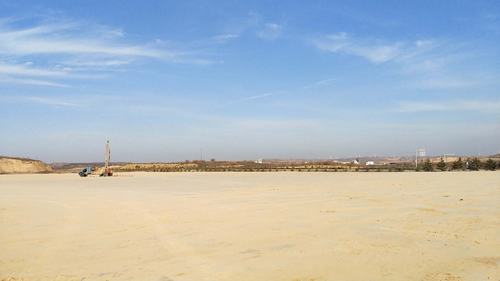 韓城分公司乾元120萬噸年低階粉煤快速熱解工業(yè)示范項目工程場平土方工程二標段工程順利通過竣工驗收