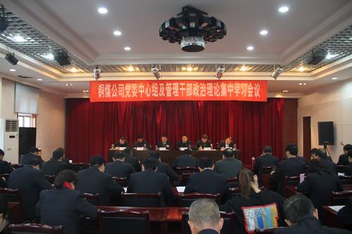 銅煤公司掀起學習十九屆三中全會精神熱潮