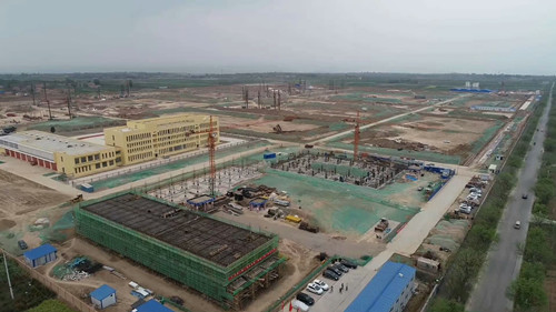 天工公司土建七部渭化彬州30萬(wàn)噸/年煤制乙二醇項(xiàng)目進(jìn)展順利