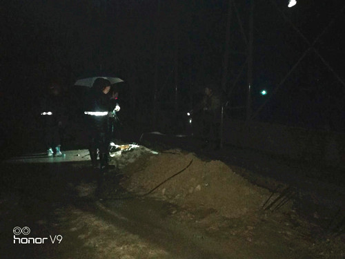 天工公司土建十部迎戰(zhàn)風雨力保牛家梁鐵路集運站工程進度