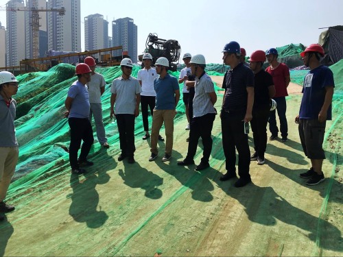 陜煤建設(shè)澄合分公司第十一項目部中科遙感項目3#、基槽順利通過驗收