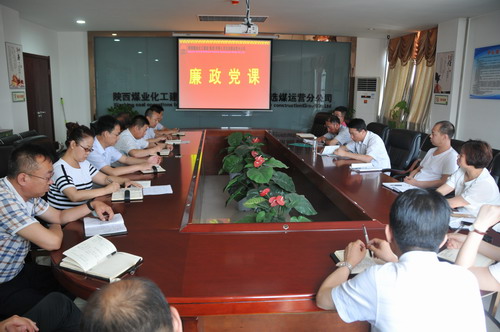 陜煤建設(shè)洗選煤運營公司多舉措加強黨支部建設(shè)