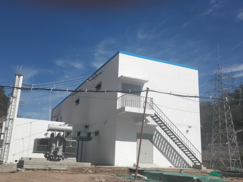 陜煤建設(shè)銅川公司：冶坪煤礦35KV變電站及回風斜井通風機房工程通過竣工初驗