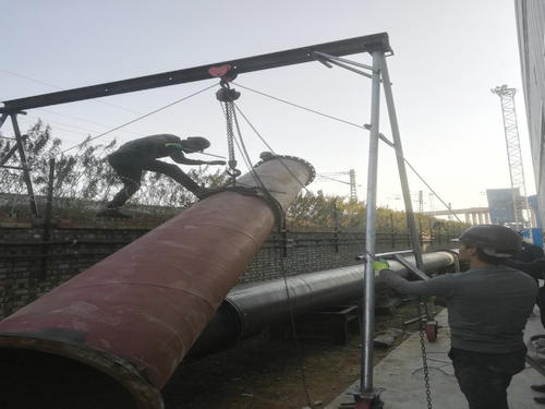 陜煤建設(shè)洗選煤運營公司安裝第二項目部孟村礦井超磁外排水管路安裝施工現(xiàn)場紀實