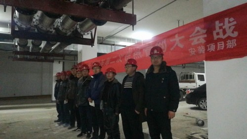 冬日里的管道安裝攻堅戰(zhàn)