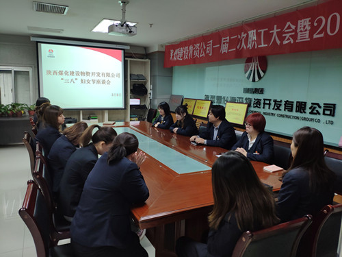 陜煤建設(shè)物資公司召開“三八”婦女節(jié)座談會