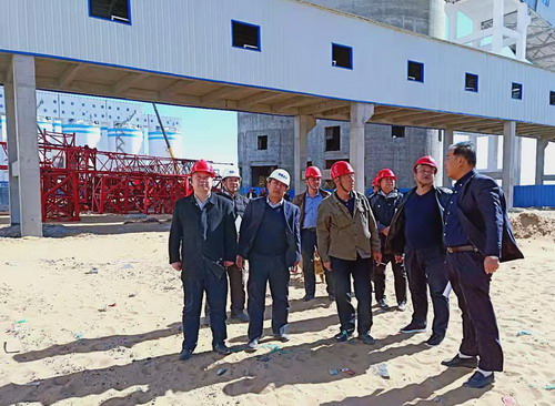 陜煤建設(shè)銅川公司第六項(xiàng)目部小保當(dāng)一號主斜井井口房至最終篩分車間棧橋工程順利通過竣工驗(yàn)收