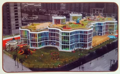 陜煤建設渭南分公司第五項目部承建的西郊康橋雙語幼兒園交工項目結出豐碩成果