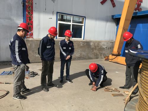 陜煤建設(shè)洗選煤運營公司礦山支護材料加工廠：技能比武顯真招