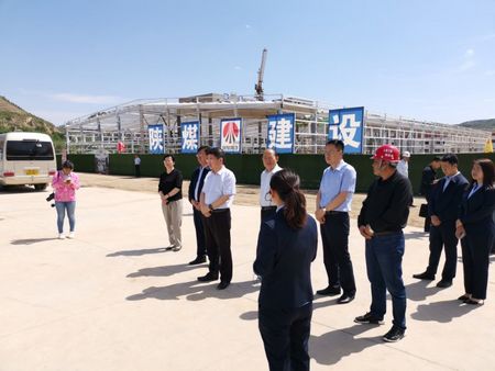 榆林市委常委、組織部部長張啟東一行蒞臨陜煤建設(shè)天工公司承建的清澗紅棗深加工項(xiàng)目調(diào)研指導(dǎo)工作
