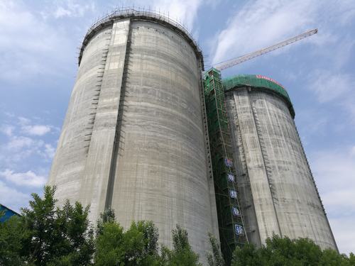 陜煤建設(shè)韓城分公司土建十二項目部滑模施工首戰(zhàn)告捷為黨的生日獻(xiàn)禮