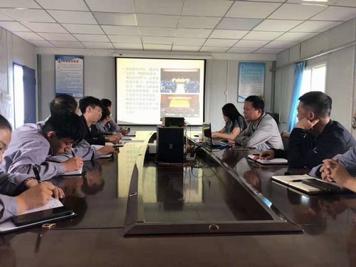 陜煤建設(shè)澄合分公司黨課教育走一線