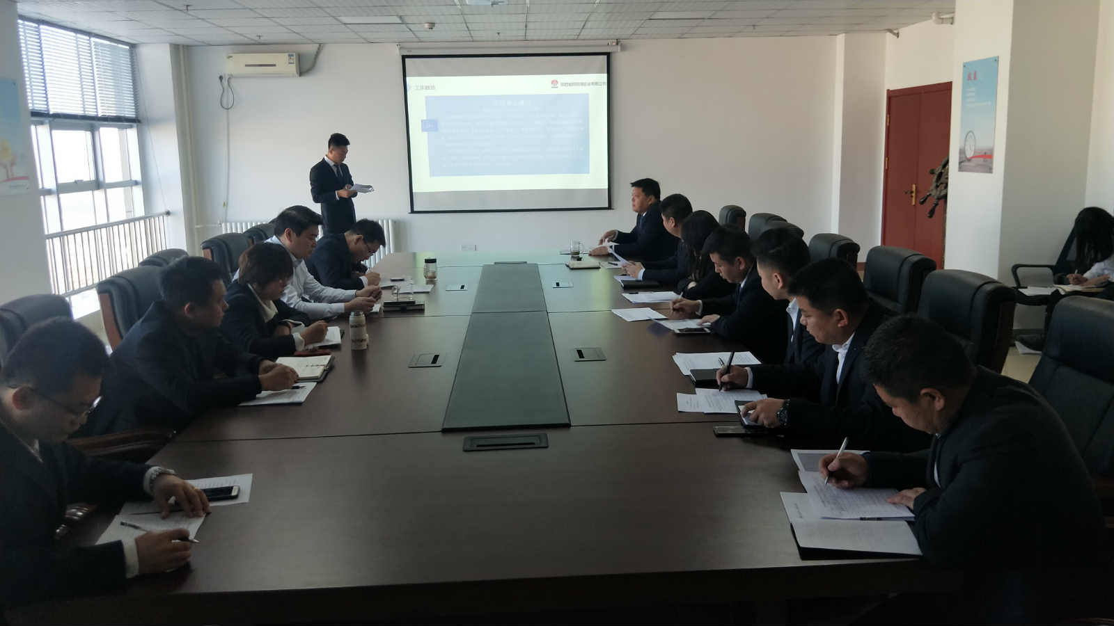 榆林公司召開2019年職工述職測評大會