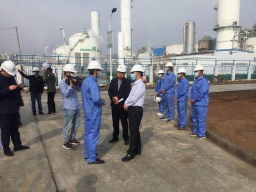 渭南市市政府督查組深入陜煤研究院中試開(kāi)發(fā)項(xiàng)目指導(dǎo)工作