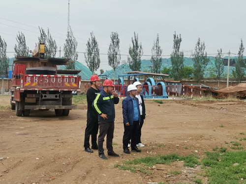 陜煤建設(shè)機(jī)電安裝公司：深入項(xiàng)目部現(xiàn)場(chǎng)調(diào)研