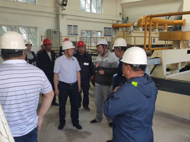 趙敬凱前往山西左權(quán)華奧選煤廠項目檢查指導(dǎo)工作