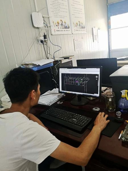 陜煤建設(shè)渭南分公司第一項(xiàng)目部有這樣一群年輕的奮斗者