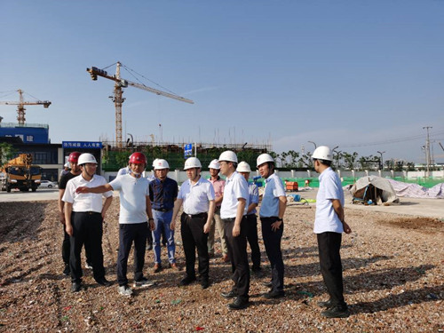 空港新城黨委委員、管委會(huì)副主任劉功毅蒞臨空港PPP項(xiàng)目檢查指導(dǎo)工作