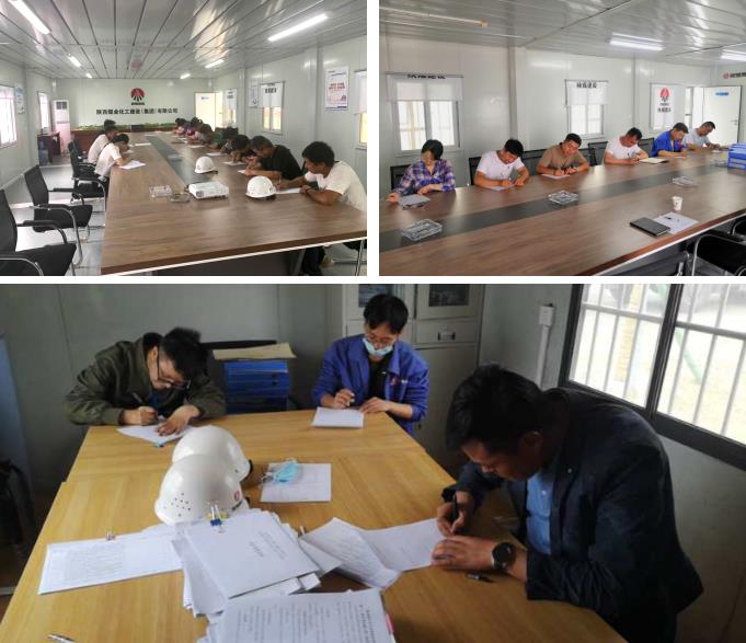 陜煤建設(shè)綠宇公司“逢查必考”、“逢會(huì)必考” 提升全員安全素質(zhì)