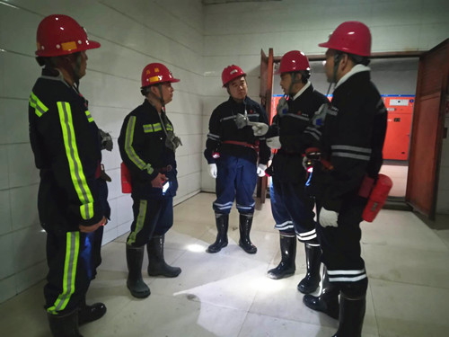 陜能股份匯森煤業(yè)分公司領(lǐng)導(dǎo)深入陜煤建設(shè)施工現(xiàn)場(chǎng)檢查指導(dǎo)工作