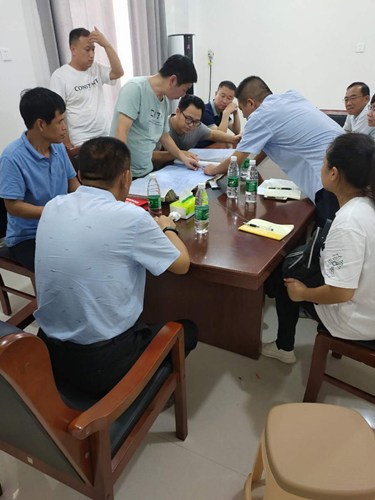 咸陽分公司承建的玉桂園住宅小區(qū)4#、5#樓順利通過分戶驗收