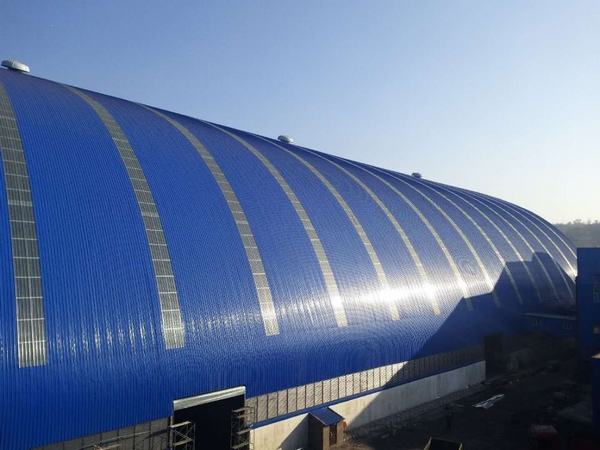 陜煤建設(shè)洗選煤運(yùn)營公司安裝第三項(xiàng)目部清水川電廠儲煤場封閉工程順利通過預(yù)驗(yàn)收