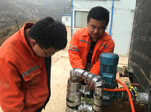 陜煤建設(shè)礦建三公司：升溫！供暖提前開始