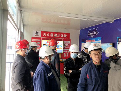 陜煤建設(shè)公司：藍山水岸項目參與安全文明工地觀摩學(xué)習(xí)