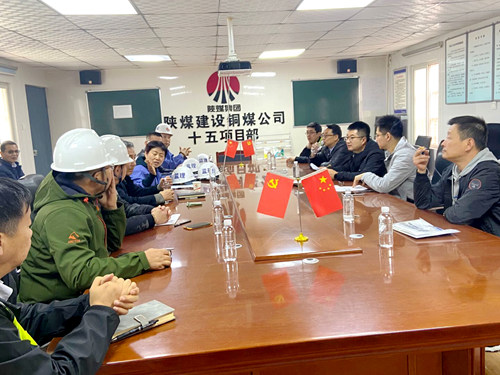 西安市住建局到藍(lán)山水岸項目檢查指導(dǎo)工作