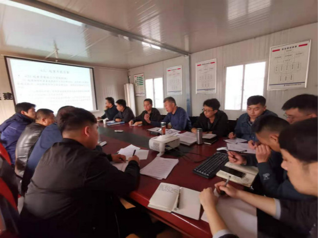 陜煤建設(shè)漢中分公司送知識送培訓(xùn)到一線到心坎