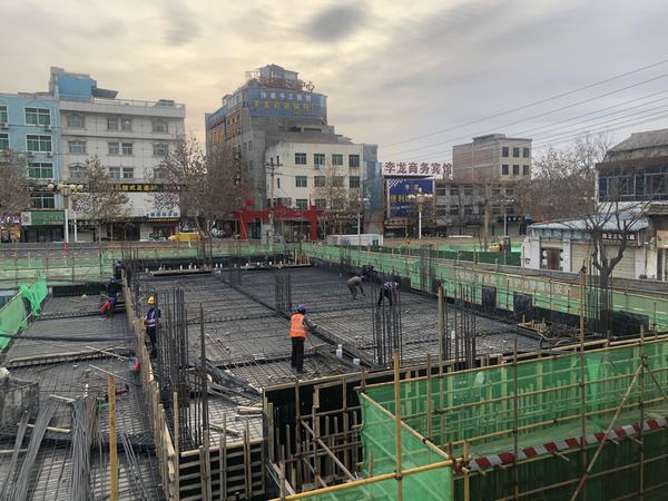 陜煤建設韓城分公司土建四項目部戰(zhàn)嚴寒譜寫陜煤建設者之歌