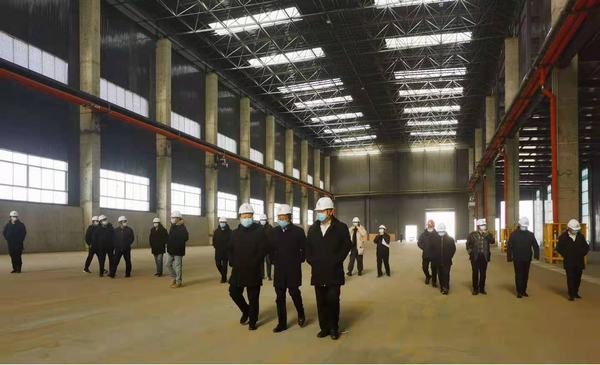 陜煤建設(shè)韓城分公司府谷縣郭家灣集運(yùn)站儲煤棚工程項目順利通過竣工驗收