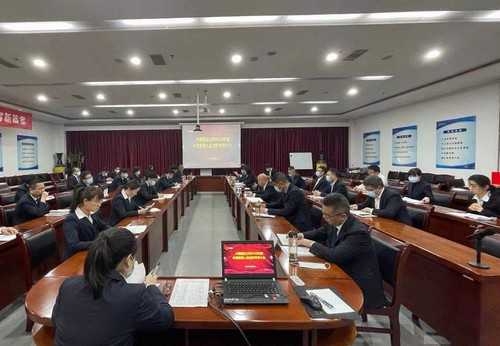 陜煤建設公司召開2020年度中層管理人員述職考核大會