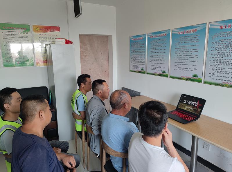 陜煤建設(shè)綠宇公司：第十一項目部提高學(xué)習(xí)黨史思想覺悟  筑牢信仰之基