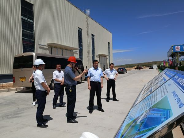 陜西省發(fā)展和改革委員會(huì)領(lǐng)導(dǎo)蒞臨杭蕭綠色鋼結(jié)構(gòu)產(chǎn)業(yè)制造基地項(xiàng)目調(diào)研指導(dǎo)工作