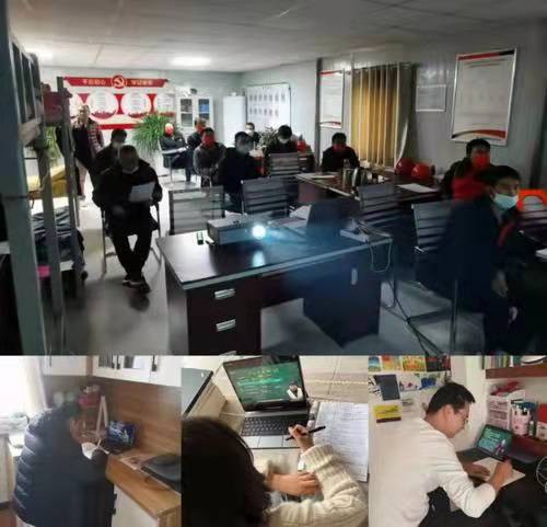 陜煤建設(shè)西北分公司：停工不停學(xué)，冬歇季充電忙