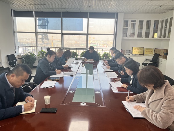 陜煤建設(shè)綠宇公司： 傳達陜煤集團黨風(fēng)廉政紀檢監(jiān)察工作會會議精神