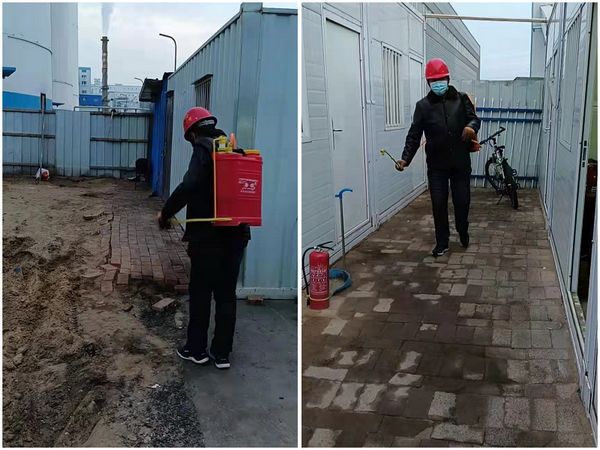 陜煤建設(shè)天工公司土建二部：疫情防控不松懈，安全生產(chǎn)不打烊