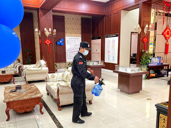 建設(shè)集團大秦置業(yè)公司：嚴(yán)把防疫“第一線”，常態(tài)化管控不放松