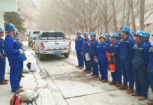 陜煤建設(shè)礦建三公司：人間最美四月天，不負春光與時行