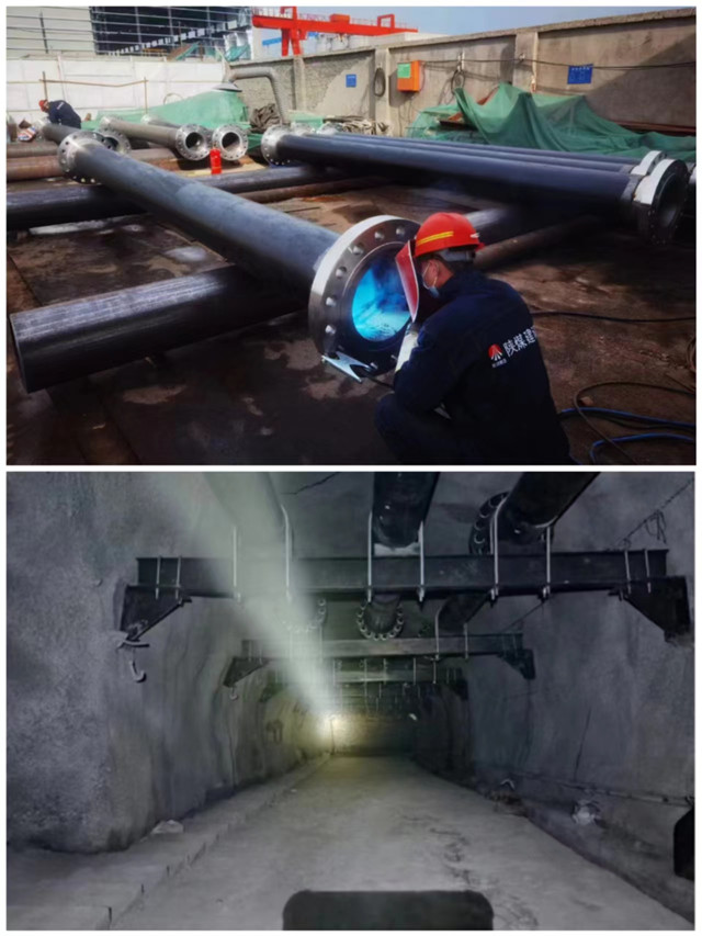 陜煤建設(shè)漢中分公司西卓煤礦強(qiáng)排泵房設(shè)備及管道安裝工程大干正當(dāng)時