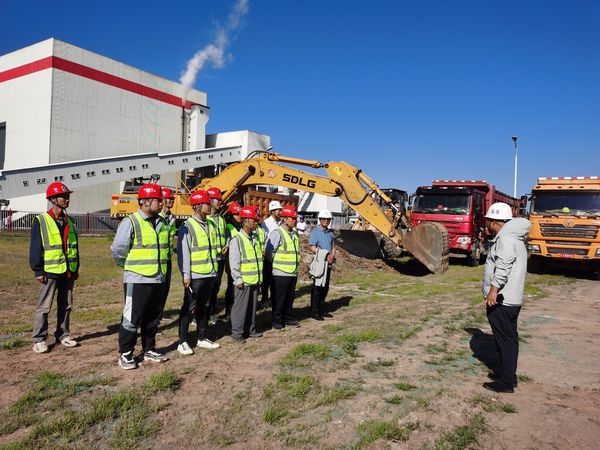 陜煤建設(shè)天工公司承建的資源綜合利用填平補齊技改項目公輔系統(tǒng)正式開工