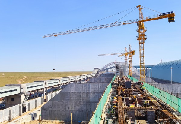 陜煤建設(shè)洗選煤運(yùn)營(yíng)公司第七項(xiàng)目部：中秋不停工，現(xiàn)場(chǎng)戰(zhàn)正酣