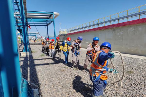 陜煤建設天工公司土建五部國慶不停工，堅守崗位保進度