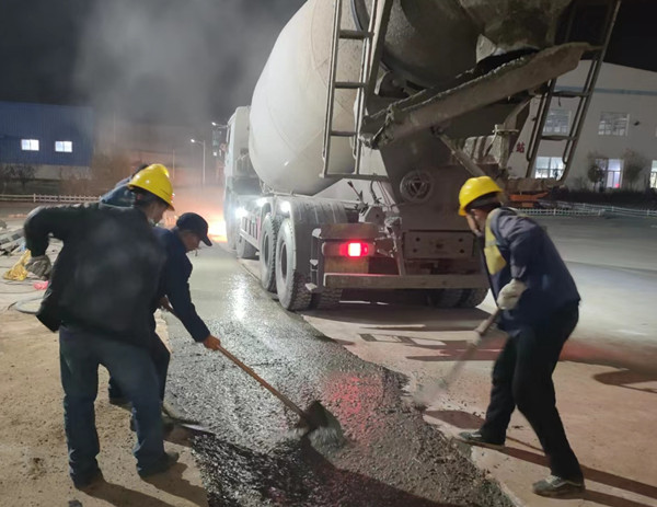 陜煤建設(shè)機(jī)電安裝公司：快馬加鞭促施工