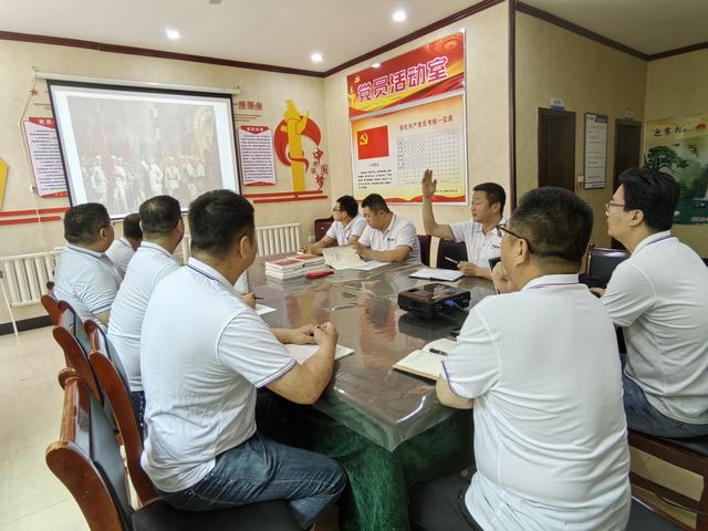 陜煤建設(shè)韓城分公司土建第四項目部：深學(xué)黨史 厚植情懷 弘揚(yáng)偉大建黨精神