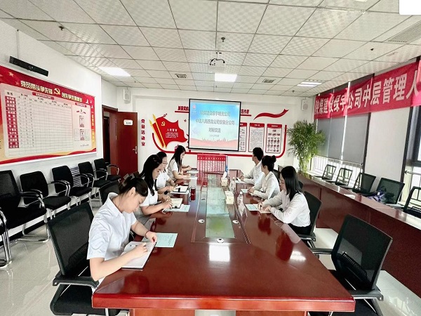 陜煤建設綠宇公司：陜煤建設綠宇公司與中建八局西北公司安裝分公司開展黨建對標交流